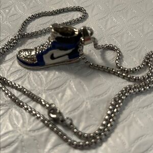 Jordan 1 necklace pendant and chain